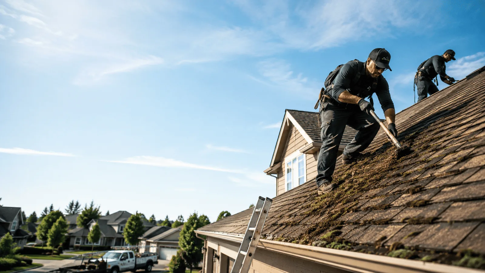 Roof Moss Removal in Wilmerding, PA near me
